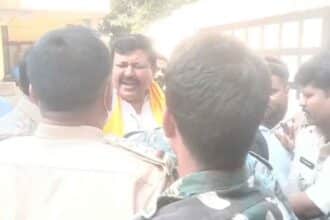 BJP District President Arrested