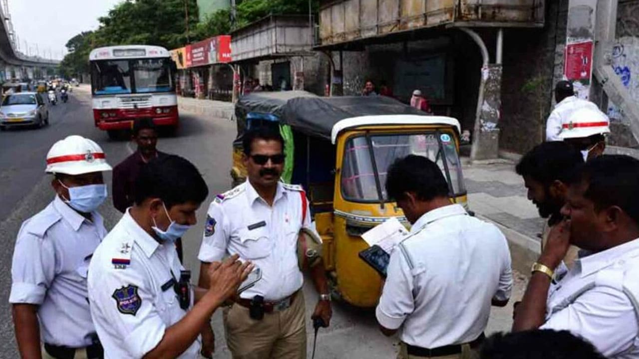 Pending Traffic Challans