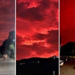 Red Sky in Chhattisgarh