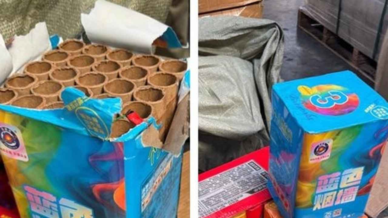 Chinese Crackers Seized