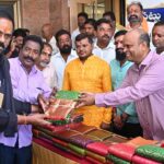 Durga Navratri Saree Distribution