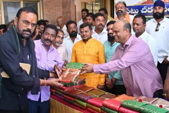 Durga Navratri Saree Distribution