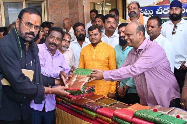 Durga Navratri Saree Distribution