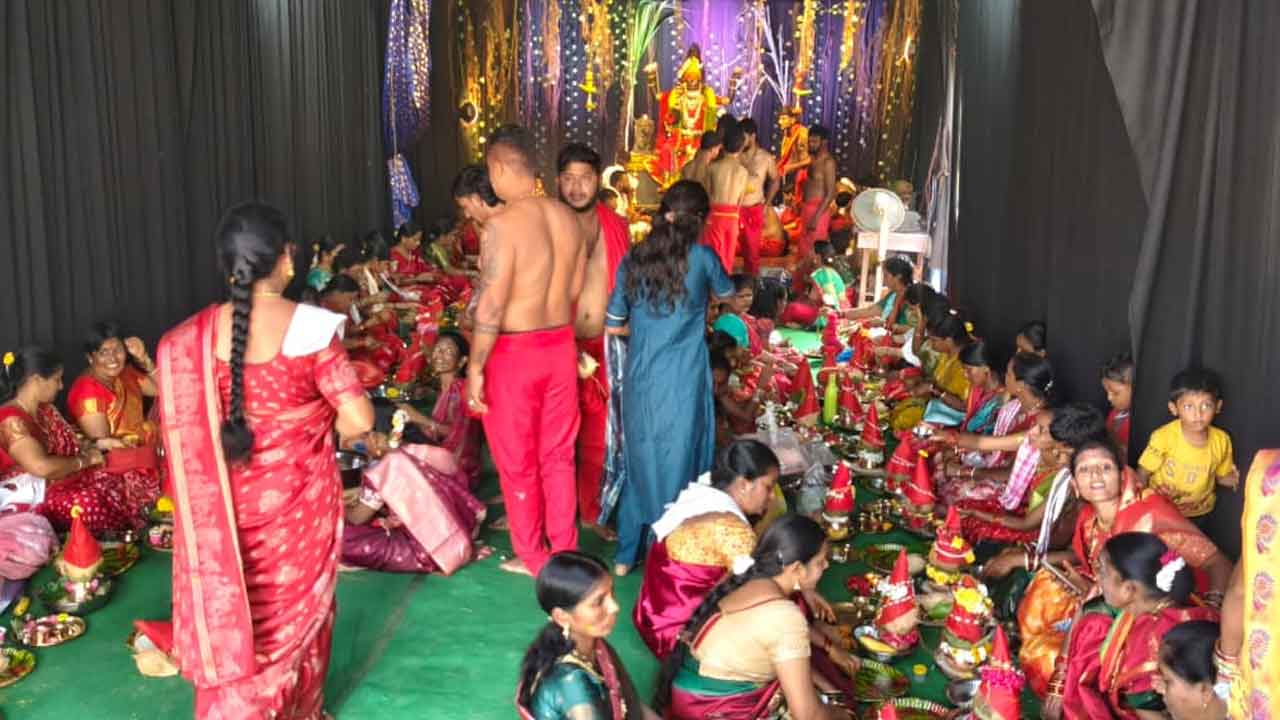 Durga Puja Kumkumarchana