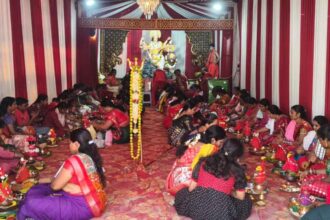 Durga Puja Kumkumarchana