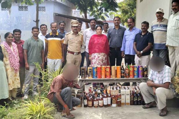 Illegal Liquor Seizure