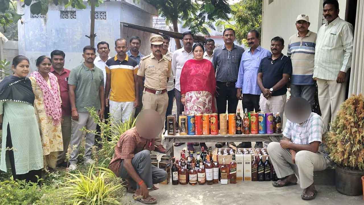 Illegal Liquor Seizure