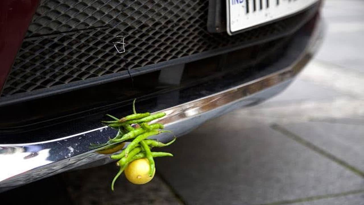 Lemon Chilli Vehicle Ritual