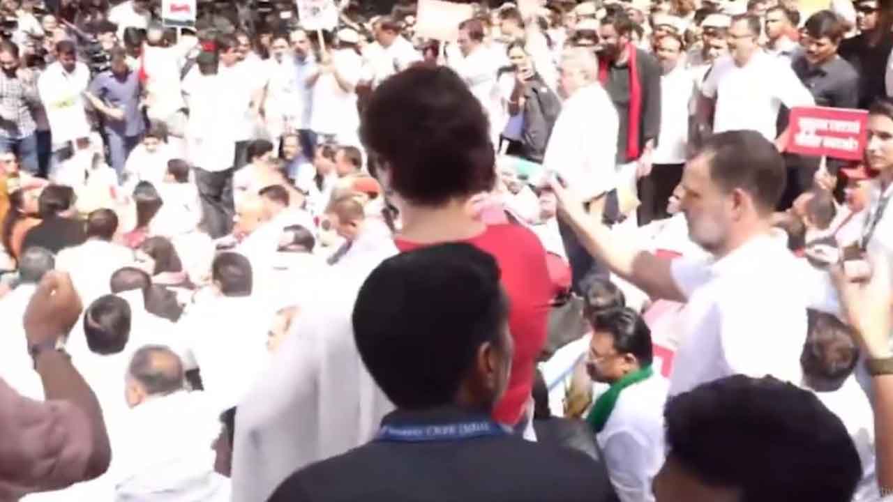 Rahul Gandhi Protest