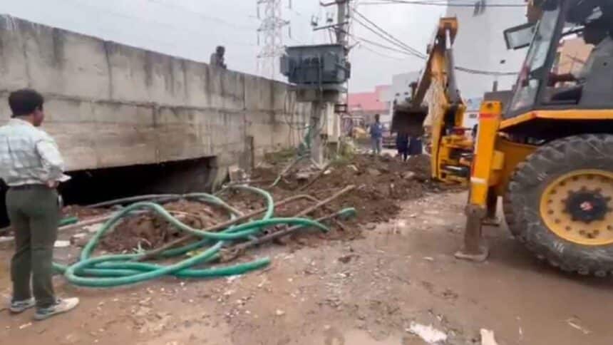 Sunnam Cheruvu Illegal Borewells