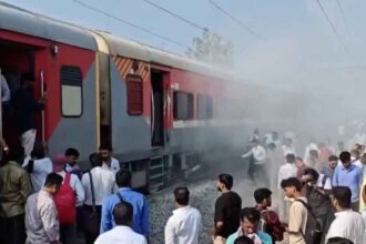 Train Fire Accident