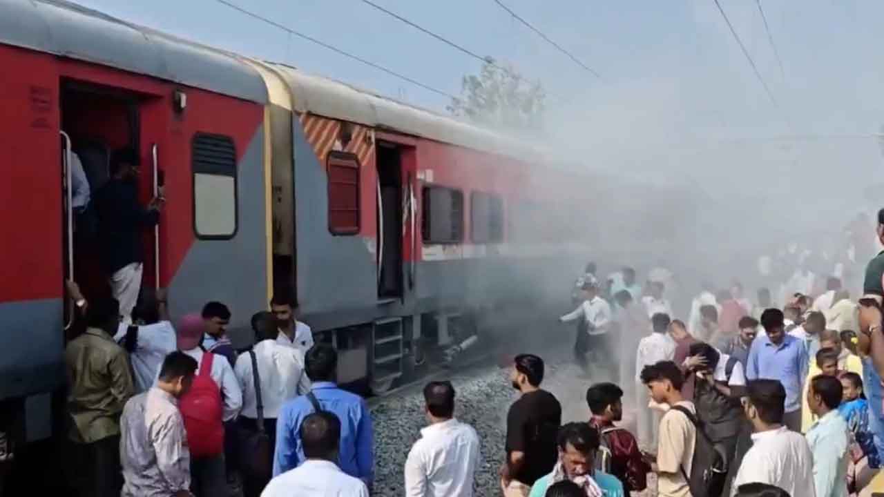 Train Fire Accident