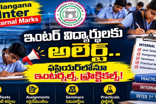 Telangana Inter Internal Marks