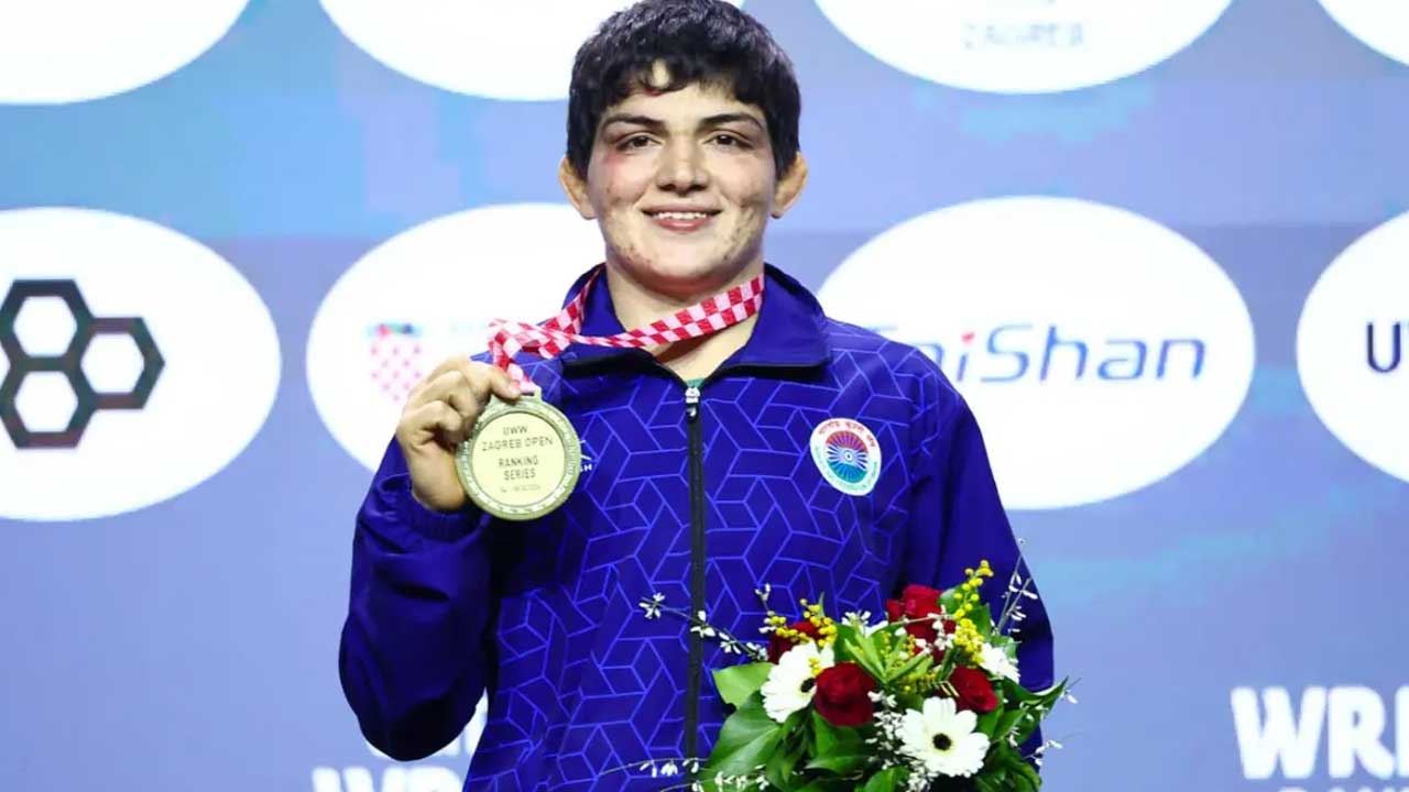 Manisha Bhanwala gold medal
