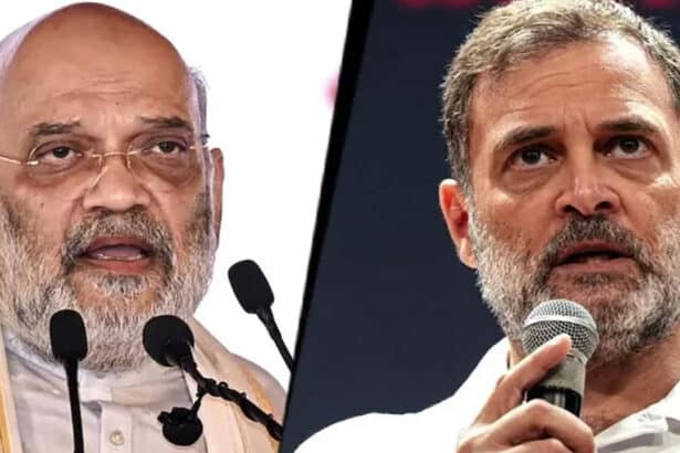 Amit Shah Rahul Gandhi