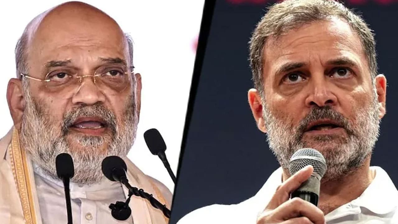 Amit Shah Rahul Gandhi
