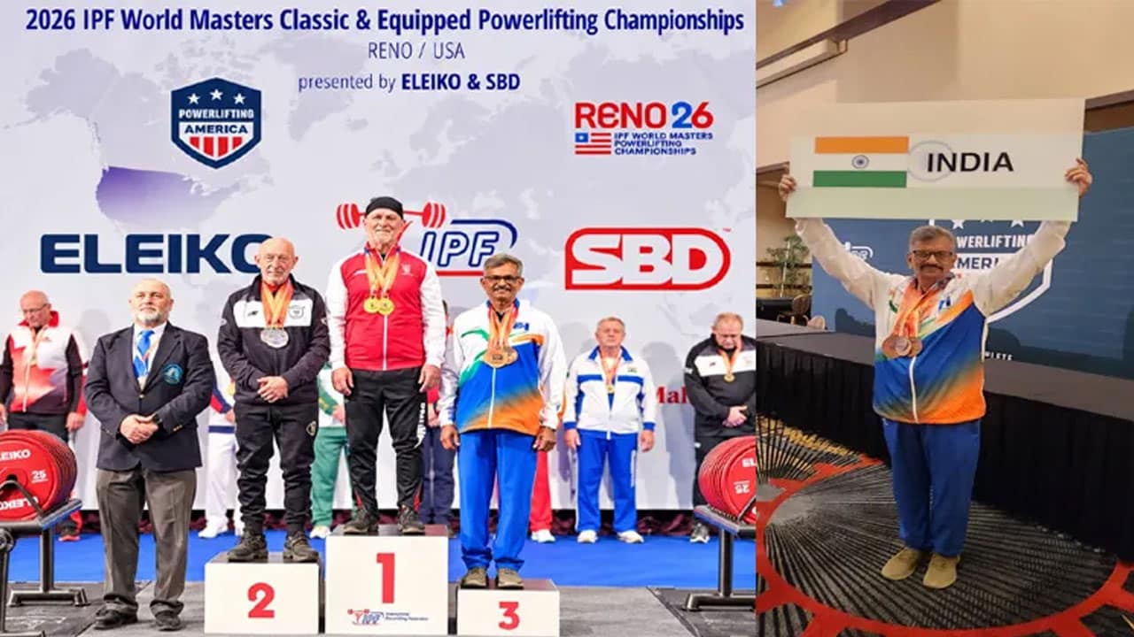 Shankar Rao World Powerlifting Bronze