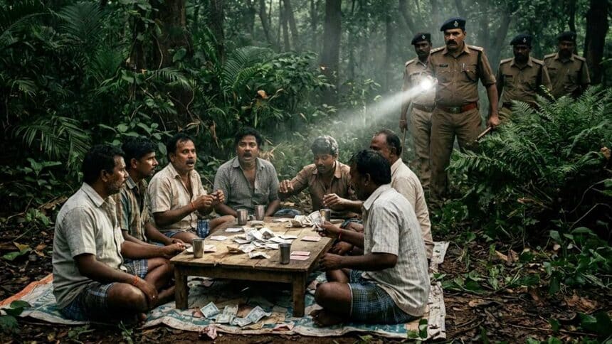Banswada Gambling Raid |