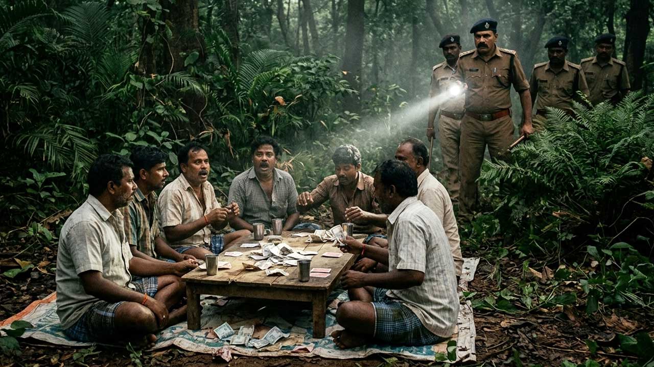 Banswada Gambling Raid |