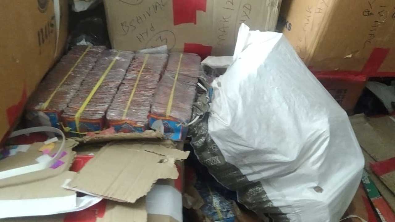 Firecrackers Seized