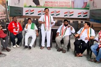 Nizamabad SIR Protest |