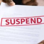 Tahsildar Suspended