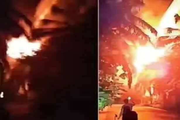 KLU Library Fire