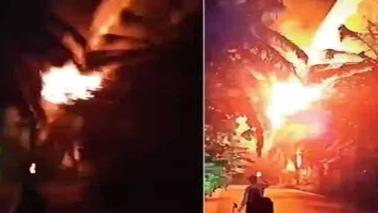 KLU Library Fire