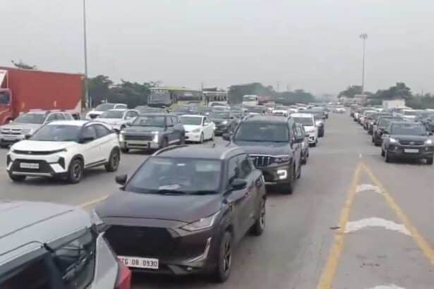 Hyderabad Traffic Jam