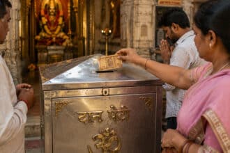 Temple Hundi Donation