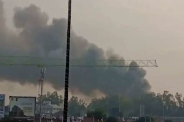 Lucknow Airport Fire