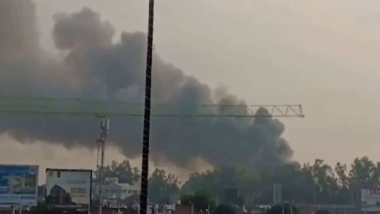 Lucknow Airport Fire