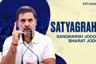 Rahul Gandhi Satyagraha