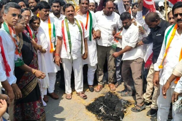 Nizamabad SIR Protest |